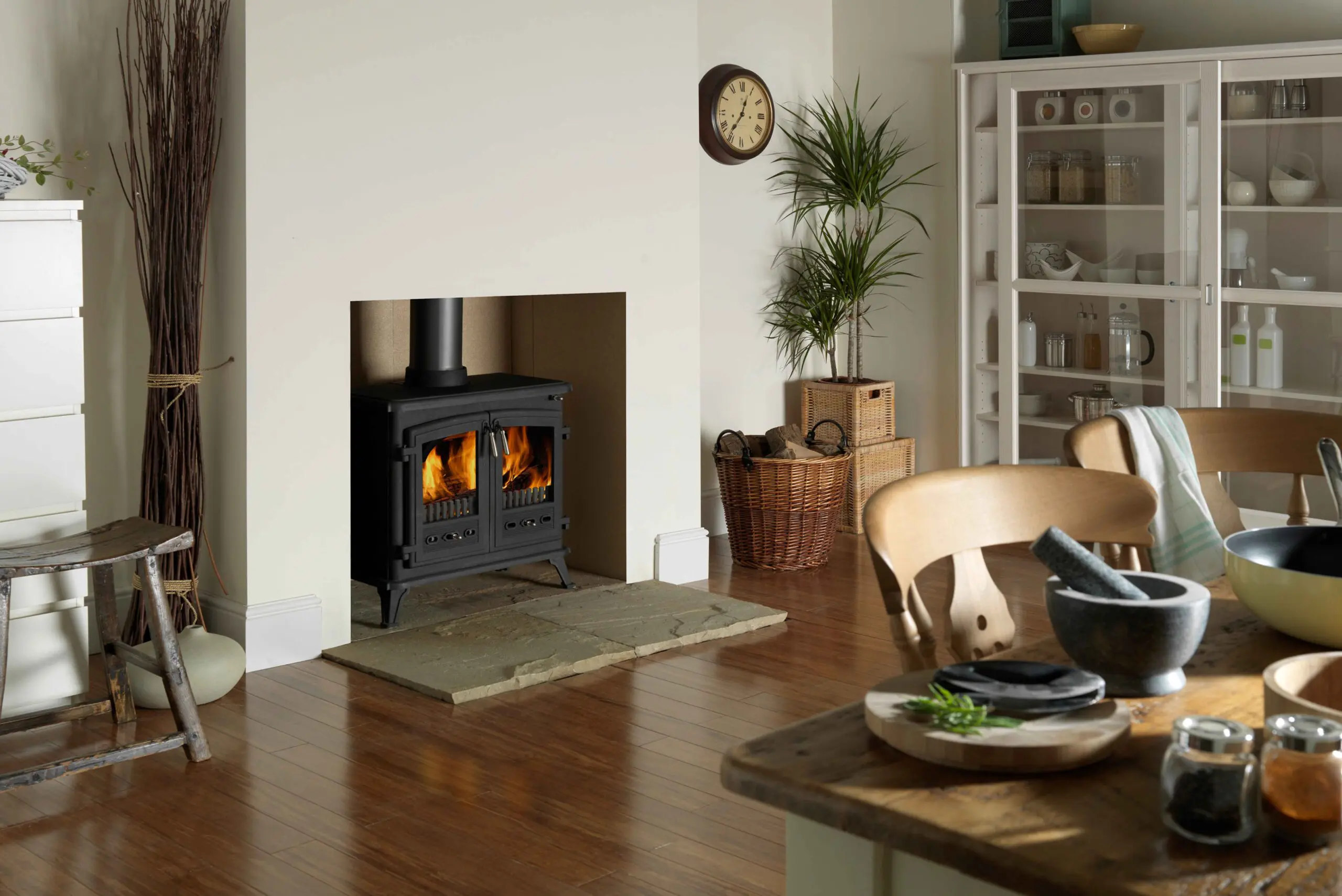 Masport WESTCOTT 3000 Cast-Iron Freestanding Wood Fireplace