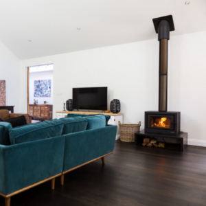 Kemlan Cube Meridian Freestanding Wood Fireplace - Image 8
