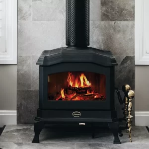 Kemlan C24 Legs Freestanding Wood Fireplace - Image 1