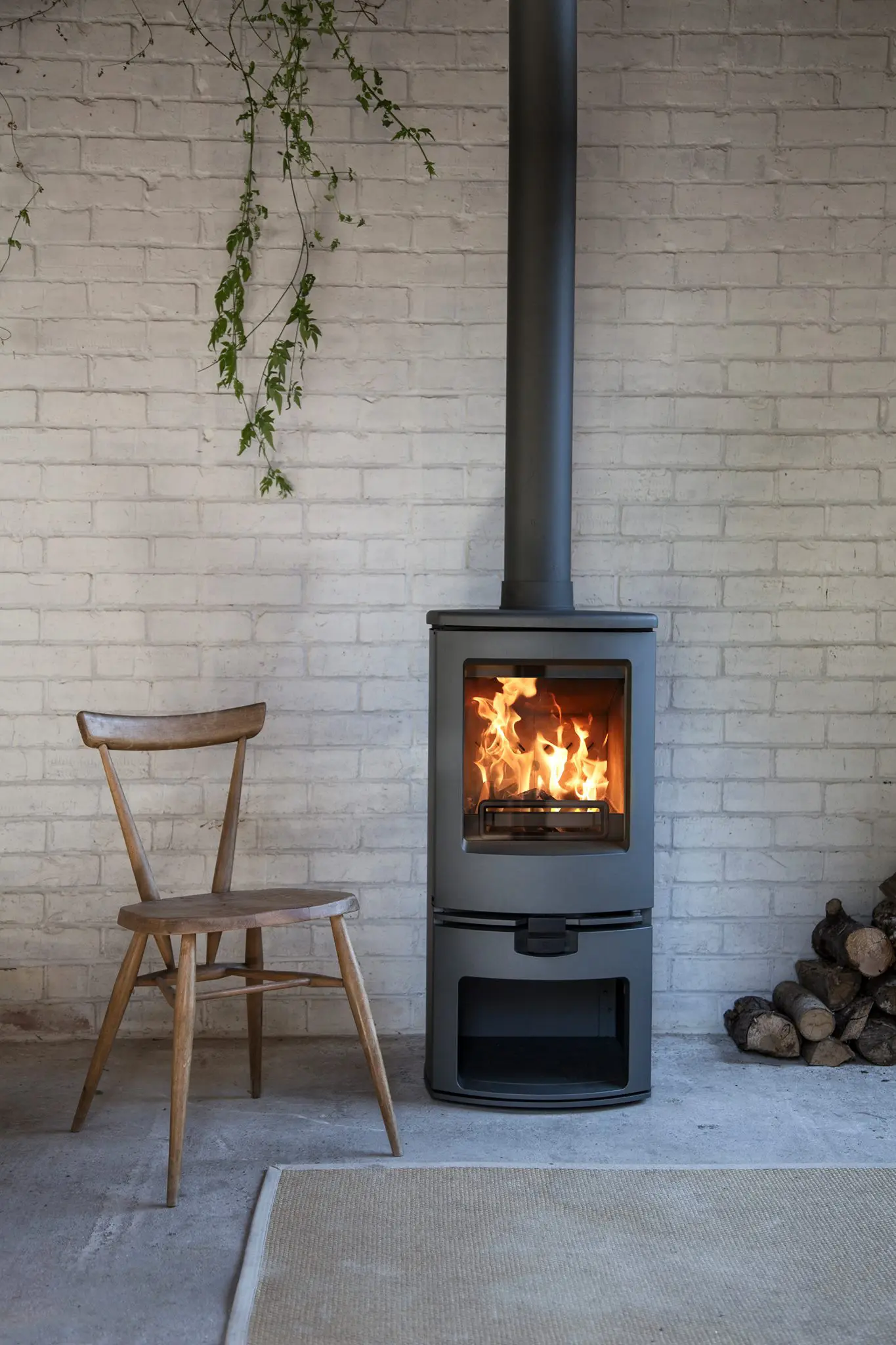 Charnwood Arc (Store) Freestanding Wood Fireplace