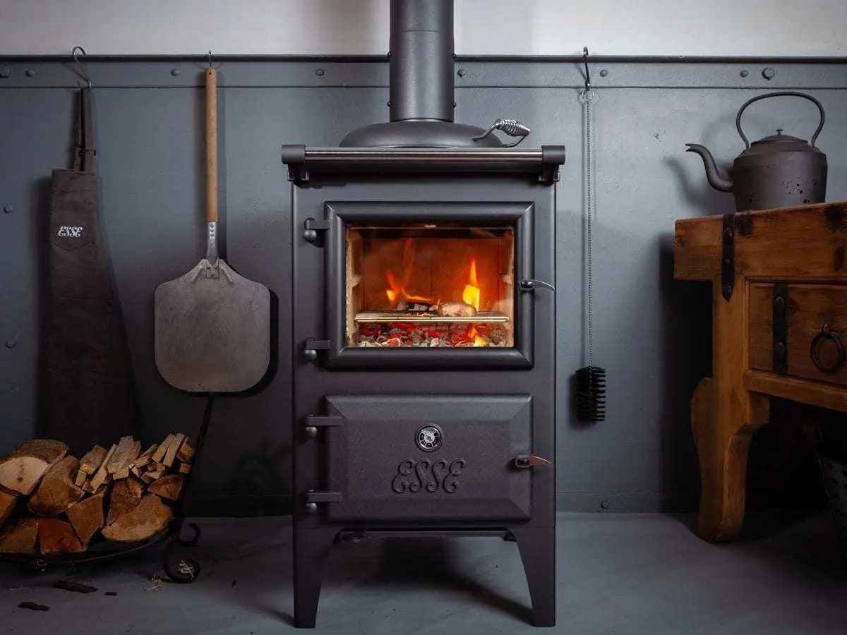 ESSE Bakeheart Wood Fired Cooker Heater