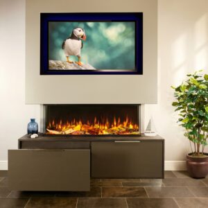 iRange-i1250e-Deep-Media-Wall-Three-Sided-Orange-Flame-with-Real-Wood-Logs-Draw-Open iRange-i1250e-Deep-Media-Wall-Three-Sided-Orange-Flame-with-Real-Wood-Logs-Draw-Open