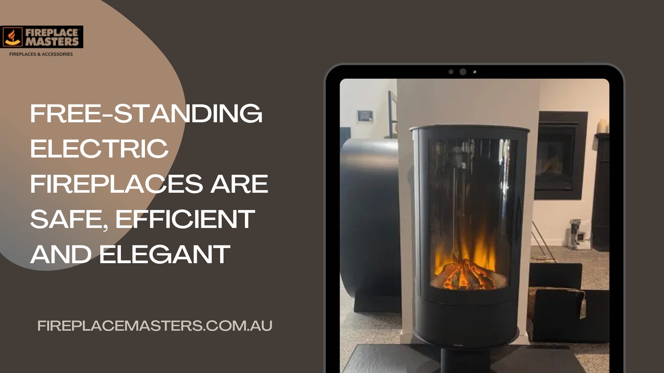 Free-standing Electric Fireplaces are Safe, Efficient and Elegant