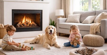 Gas Fireplaces Safe for Families With Kids and Pets Gas Fireplaces Safe for Families With Kids and Pets
